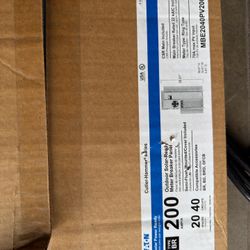 Outdoor Solar Ready Meter Breaker Panel/ Main Panel 