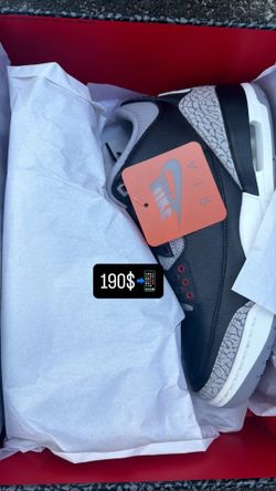Black cement 3s