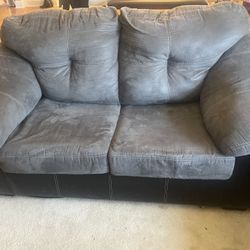 Love Seat and Ottoman 