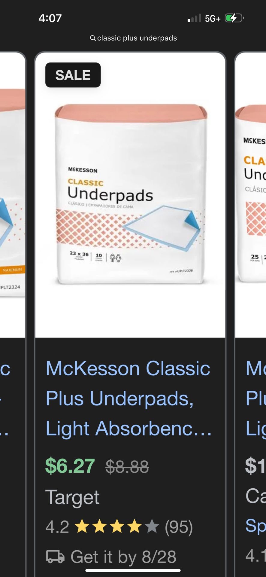 McKesson Underpads