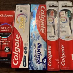 Toothpaste And Tooth Brash