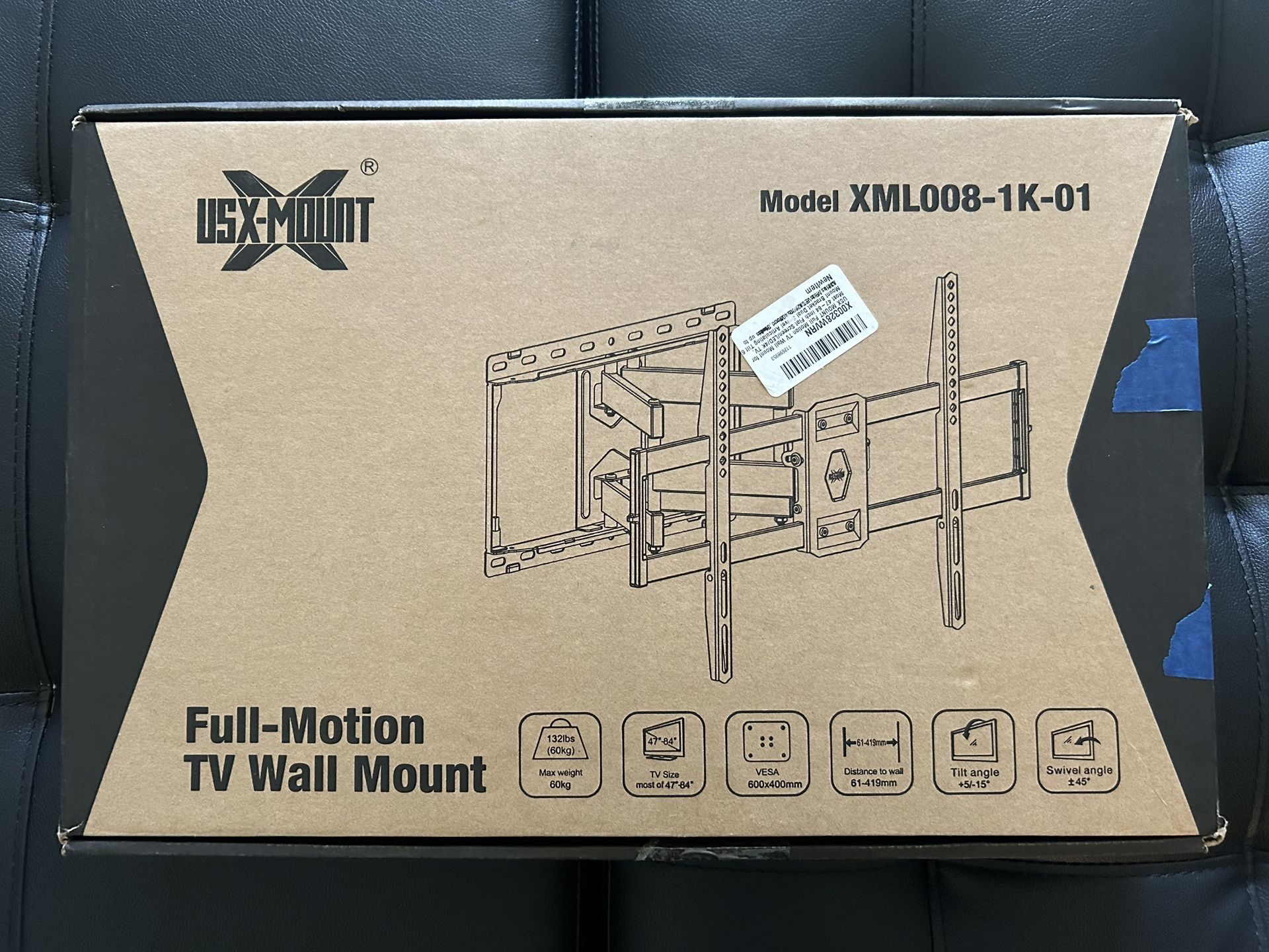 USX-Mount Full-Motion TV Wall Mount
