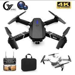 2022 New Quadcopter E88 Pro WIFI FPV Drone With Wide Angle HD 4K 1080P Camera Height Hold RC Foldable Quadcopter Drone