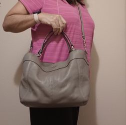 Coach Leather Shoulder Bag