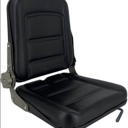 Universal Forklift Seat for Garden Lawn Mower, Komatsu Style Folding Seat Suspen