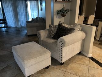American Furniture Chairs & Ottoman $100  each.