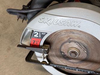 2 - 1/8 hp Skill saw model 5150 7-1/4 inch Excellent
