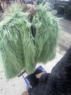 Green fur