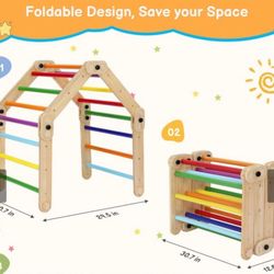 Versatile Climber, Montessori Changing Play Method,  X-Large - Dripex