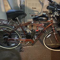 Vintage Schwin Bike 26 Inch w/ Motor