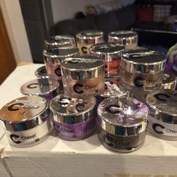 23 jars 2oz. Each Chisel Acrylic and dipping powder.