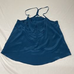 Kimchi blue silk tank top