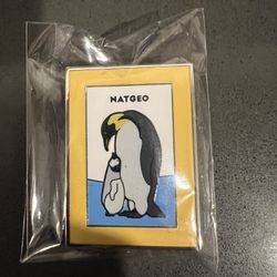 D23 2024 NATGEO Pin Penguin Promo National Geographic Exclusive Disney New LE