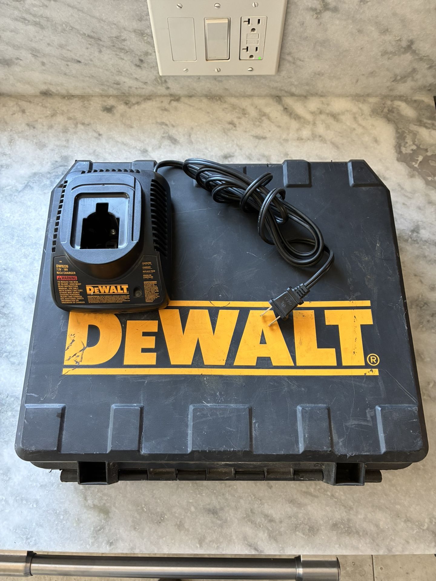 DeWalt 18 Volt Charger And Tool Case