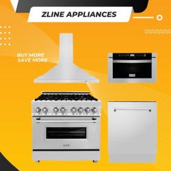 Zline Kitchen Package 