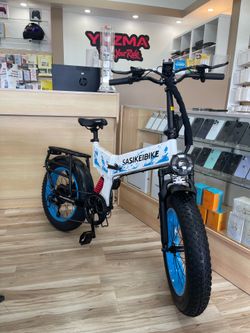 Folding Electric Mountain Bike 35MPH Long Range ebike Financing $49 Down Payment