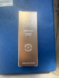 TULA Skin Care 'Spresso Energizing Eye Balm  Americano .35 oz 10 g Full Size NIB