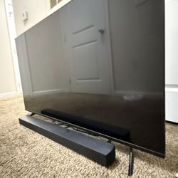 LG TV with Soundbar 