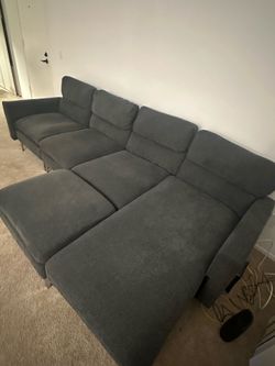 L shaped sectional couch