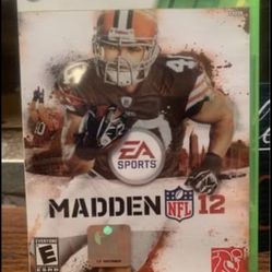 Madden 12 X-box 360