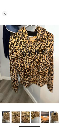 DKNY Leopard Print Hoodie