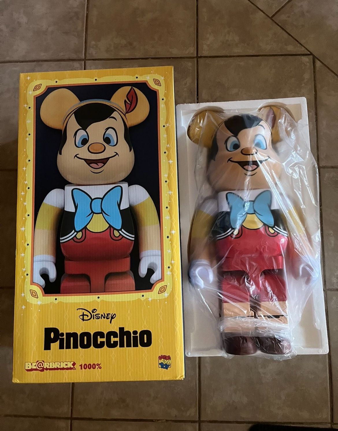 Bearbrick Pinocchio Disney 1000%