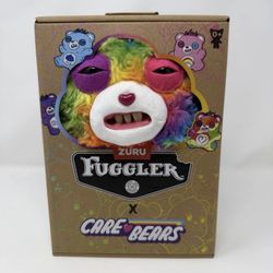 Zuru Fuggler Care Bears Togethernes Rainbow  Tie-Dye Ugly Plush Monster 9-Inch