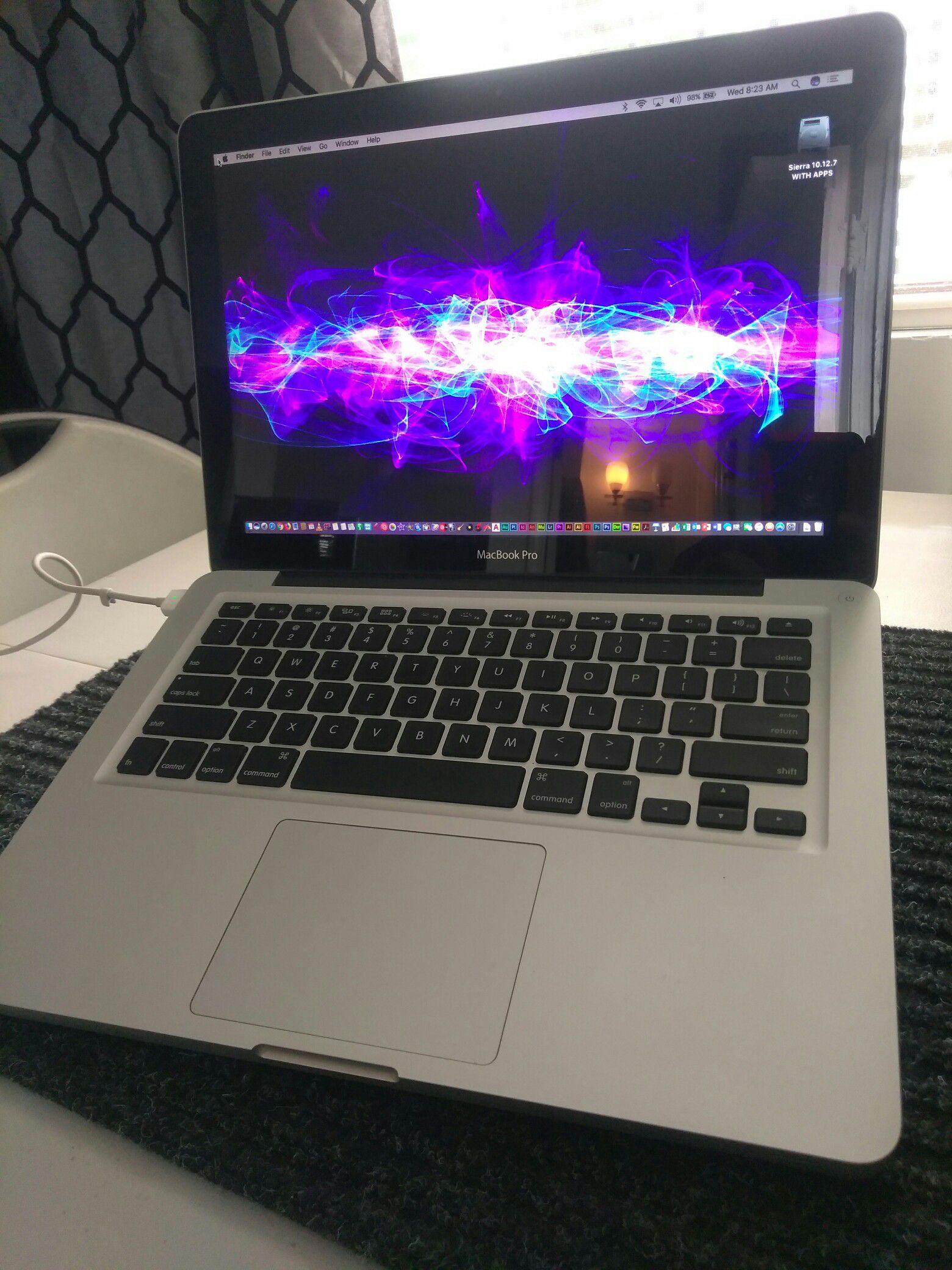 Apple MacBook Pro 13" - Icore 7 Quad 2.9Ghz, - NEW SSD DRIVE - 2021 READY! - NEW BATTERY & CHARGER - OSX SIERRA 10.12.6 + APPS