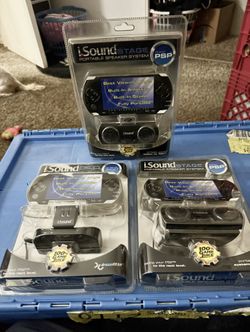 i Sound PSP Speaker System With Stand $10 EACH (NEW) 3 Left 