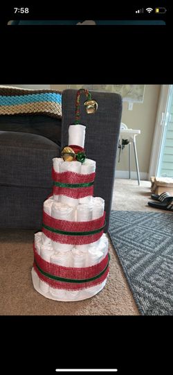 Custom diaper cake