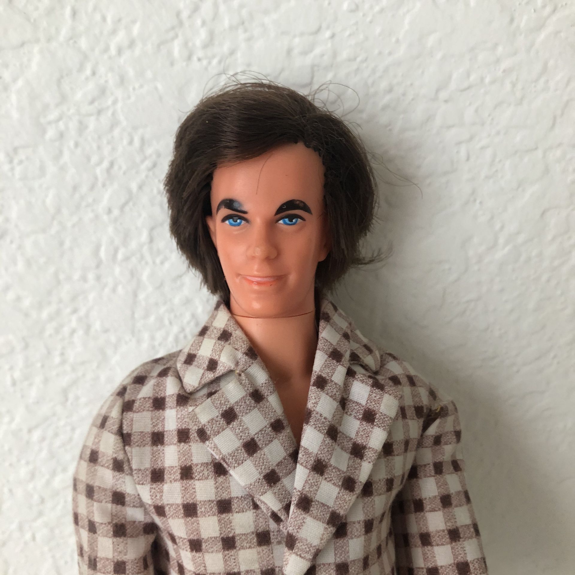 Vintage 1960s Barbie Ken with hair Neil diamond and Neil diamond look