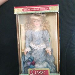 Antique porcelain doll