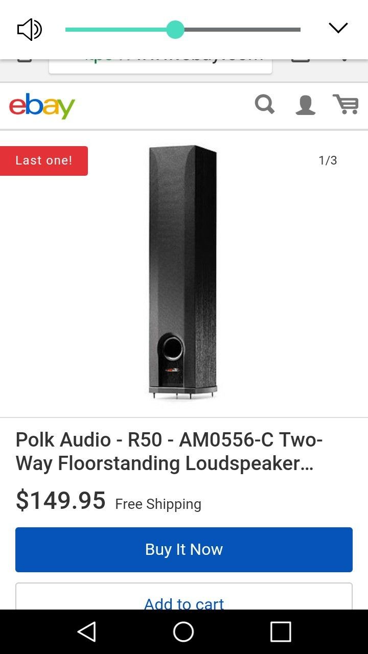 Polk audio r50 ebay cheap