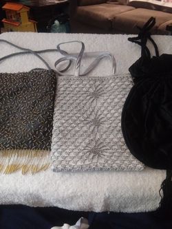 Three Evening Bag Purses NEW