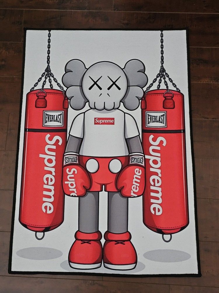 SUPREME x KAWS RUG
