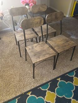 4 dining room chairs