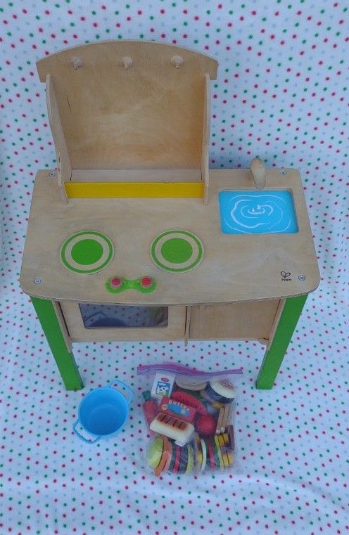 Hape My Creative Cookery Club Kid's Wooden Play Kitchen & Play Food