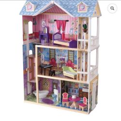 KidKraft Super Model Wooden Dollhouse with Elevator and 11 Accessories