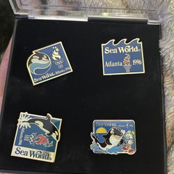 SeaWorld Atlanta 1996 Olympic pins