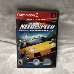 PlayStation 2 PS2 Need for Speed Hot Pursuit 2 Greatest Hits video game UNTESTED