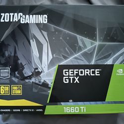 ZOTAC GeForce GTX 1660 Ti 6GB GDDR6 Graphics Card