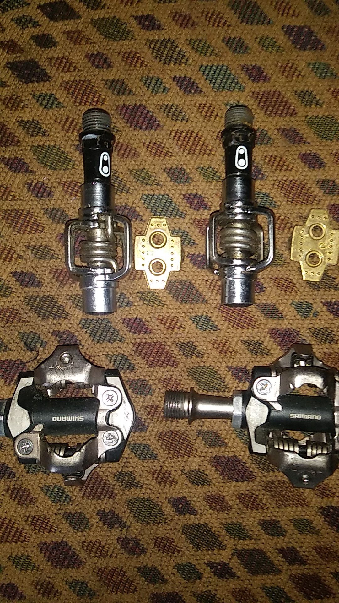 Clipless pedals egg beater or xt