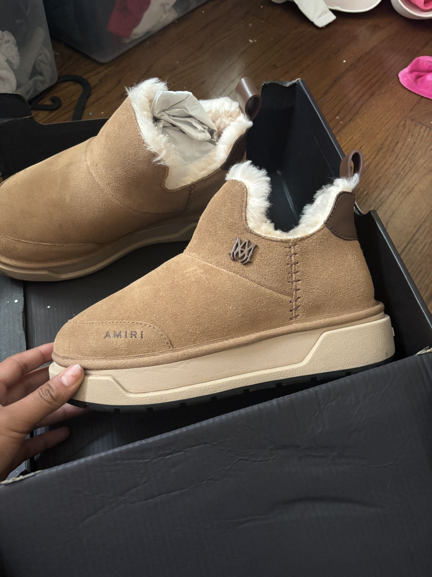 Amiri Brown Moon Boot