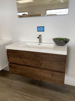 Weekend discount 36โ wall mount vanity