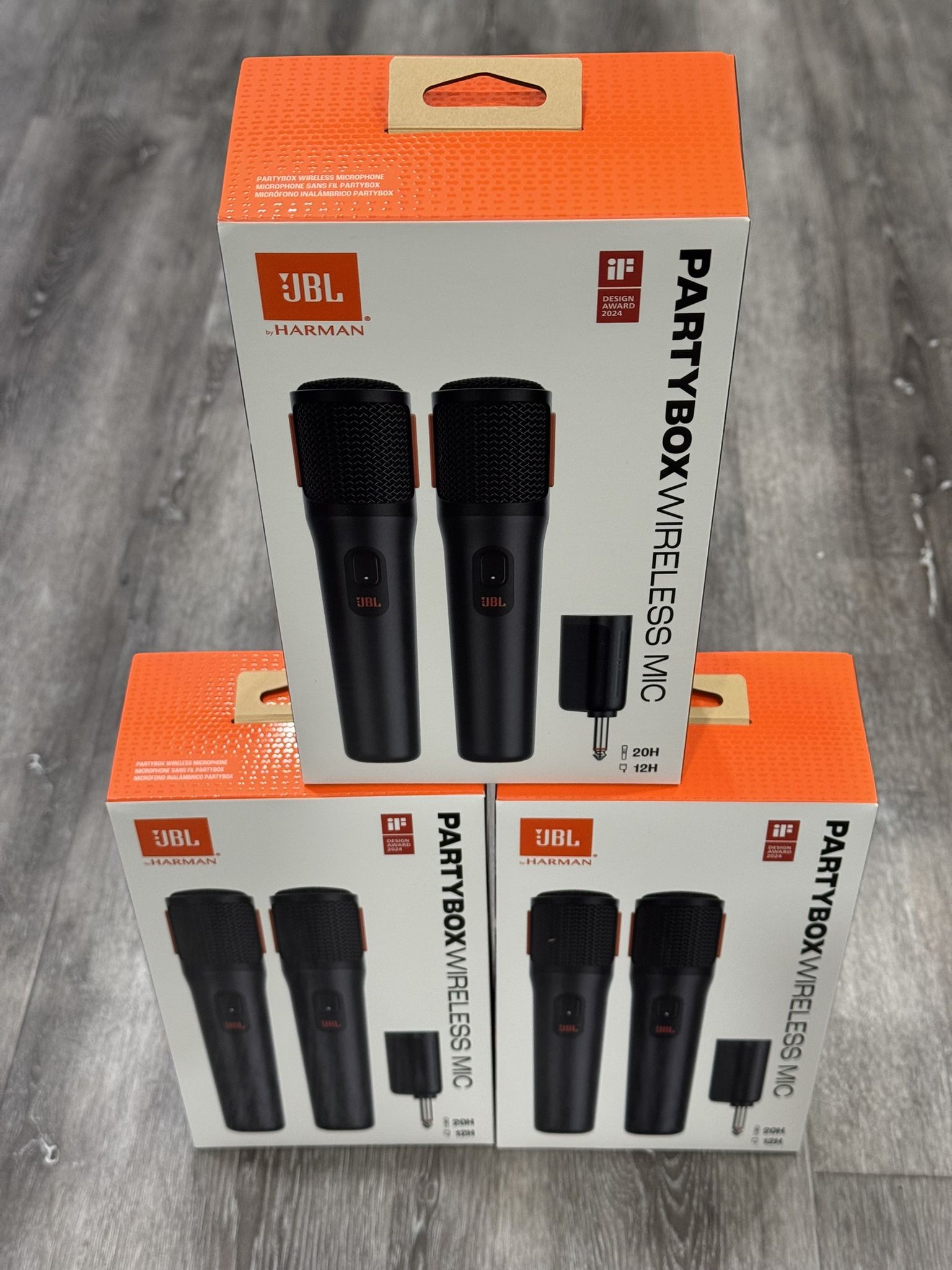 JBL Micrófonos Inalámbricos Recargables