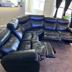 Haverty Reclining Leather seats