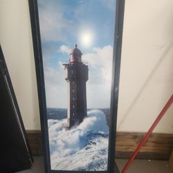Framed Lighthouse Picture