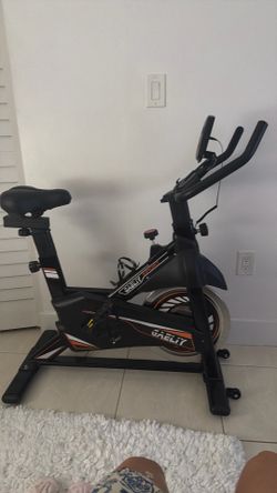 Spinning bike.