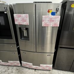 SAMSUNG 3 DOOR 28 Cu Ft FRENCH DOOR REFRIGERATOR