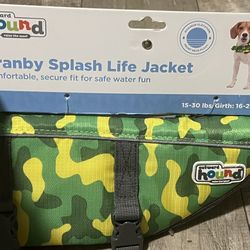 Dog life jacket size small